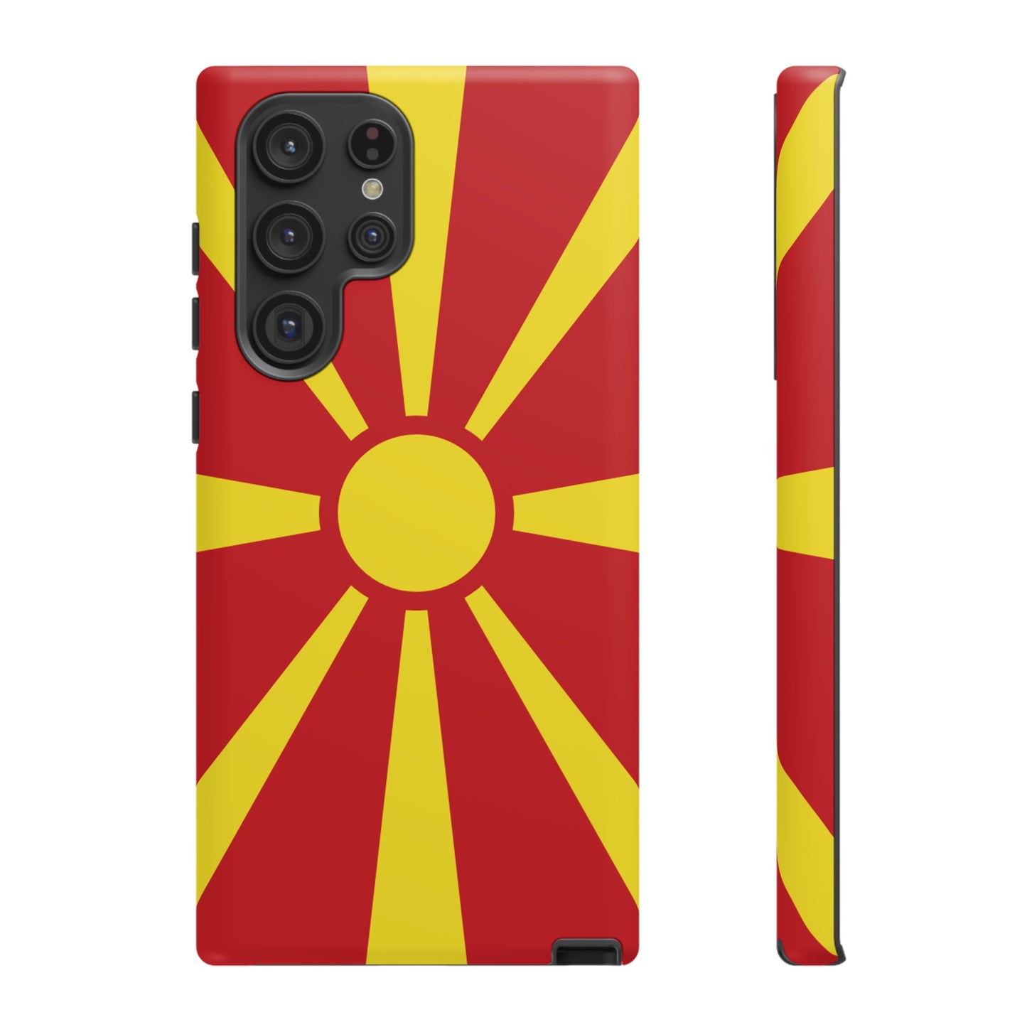 Macedonia Flag Phone Case | iPhone 15 Plus/ Pro, 14, 13, 12| Google Pixel 7, Pro, 5| Samsung Galaxy S23 All Major Phone Models