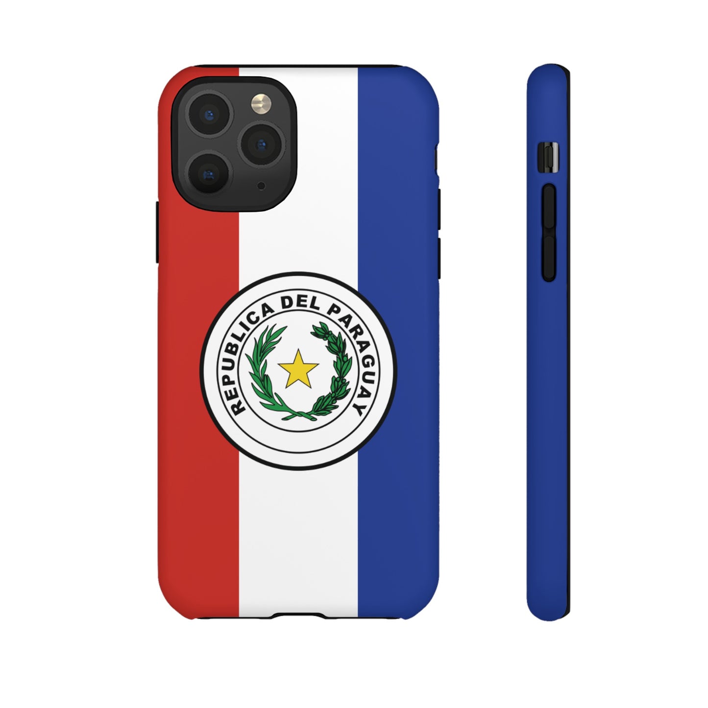 Paraguay Flag Phone Case | iPhone 15 Plus/ Pro, 14, 13, 12| Google Pixel 7, Pro, 5| Samsung Galaxy S23 All Major Phone Models