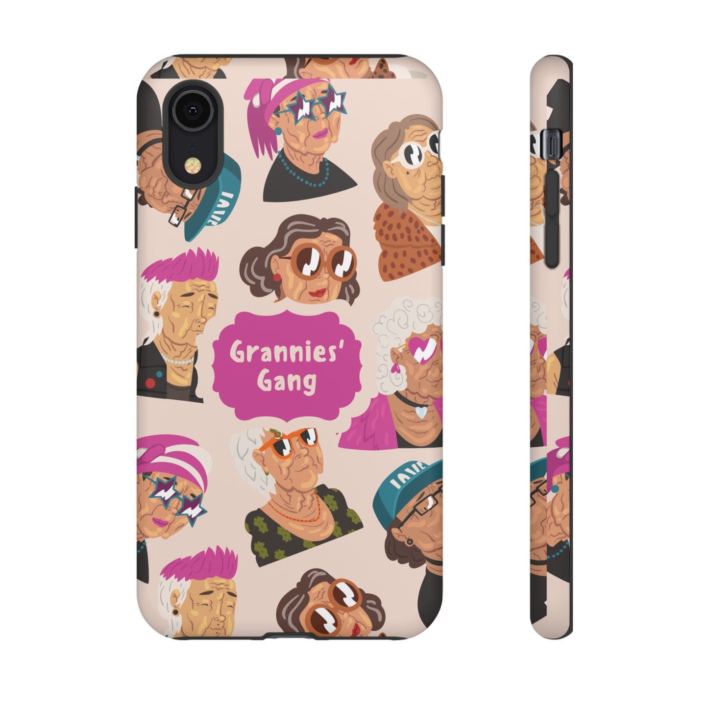 Grannies' Gang Wallpaper Phone Case | iPhone 15 Plus/ Pro, 14, 13, 12| Google Pixel 7, Pro, 5| Samsung Galaxy S23 All Major Phone Models