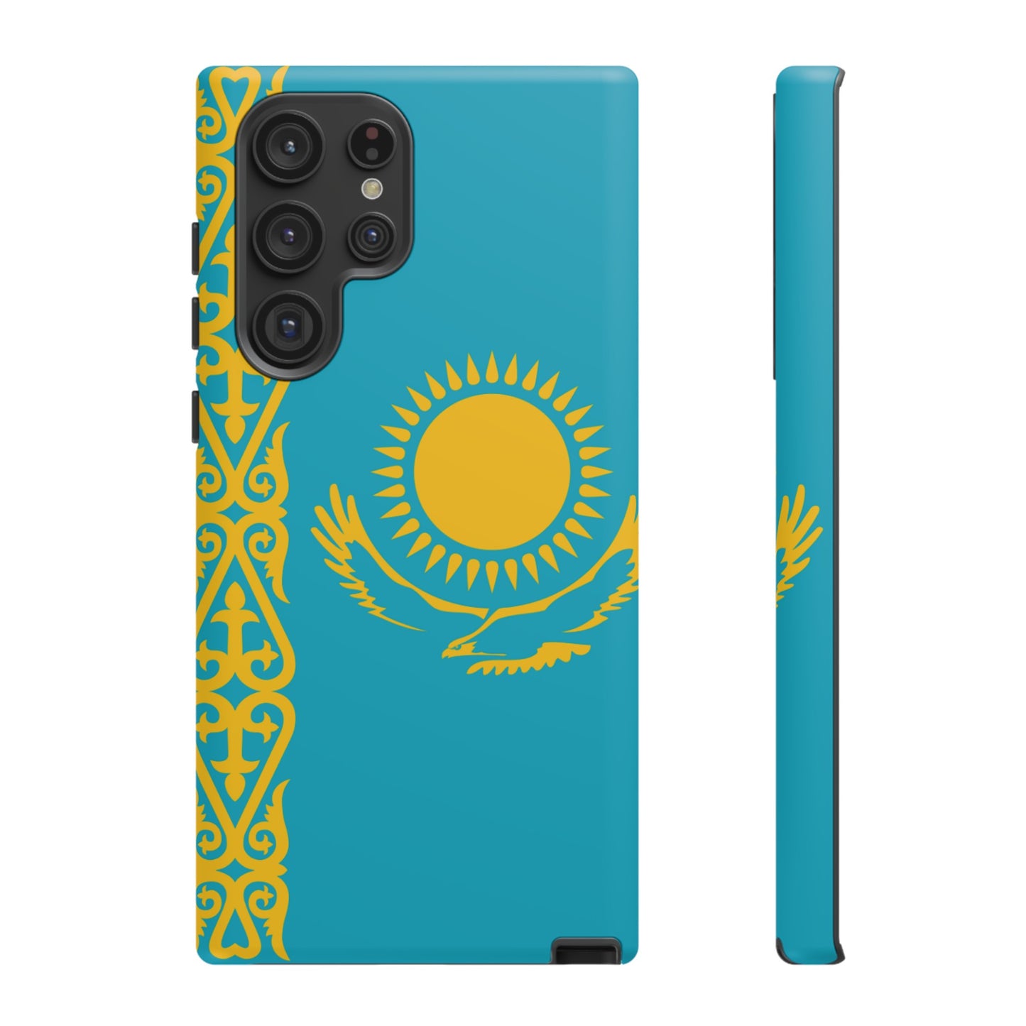 Kazakhstan Flag Phone Case | iPhone 15 Plus/ Pro, 14, 13, 12| Google Pixel 7, Pro, 5| Samsung Galaxy S23 All Major Phone Models