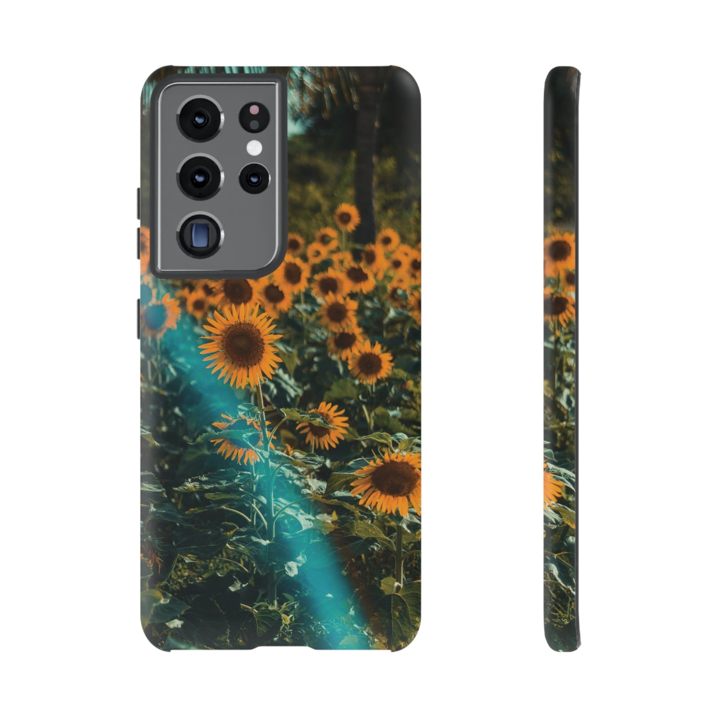 Sunflower Field Wallpaper Phone Case | iPhone 15 Plus/ Pro, 14, 13, 12| Google Pixel 7, Pro, 5| Samsung Galaxy S23 All Major Phone Models