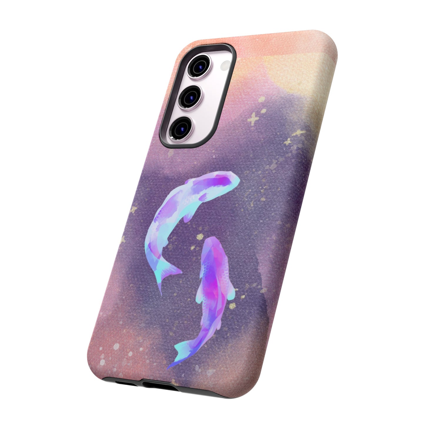 Cosmic Koi Phone Case | iPhone 15 Plus/ Pro, 14, 13, 12| Google Pixel 7, Pro, 5| Samsung Galaxy S23 All Major Phone Models