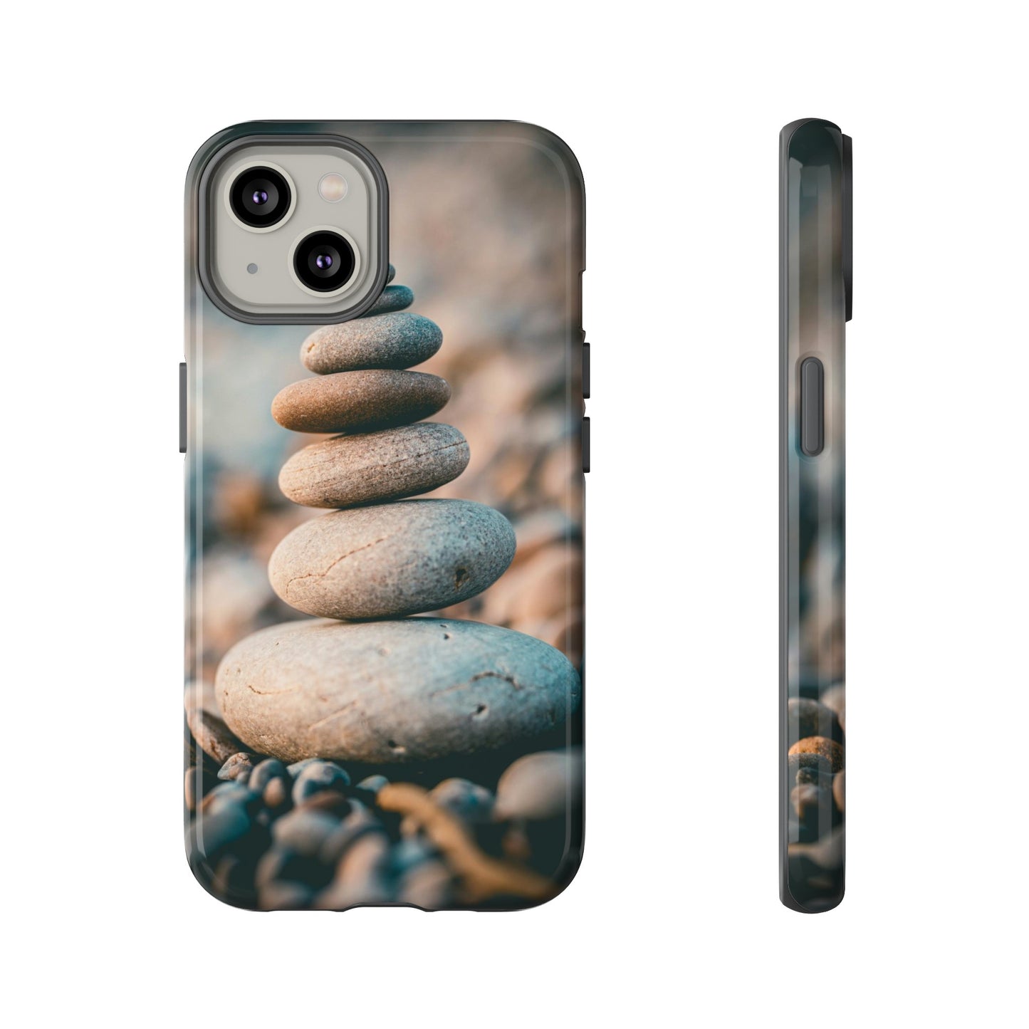 Rock Stack Wallpaper Phone Case | iPhone 15 Plus/ Pro, 14, 13, 12| Google Pixel 7, Pro, 5| Samsung Galaxy S23 All Major Phone Models