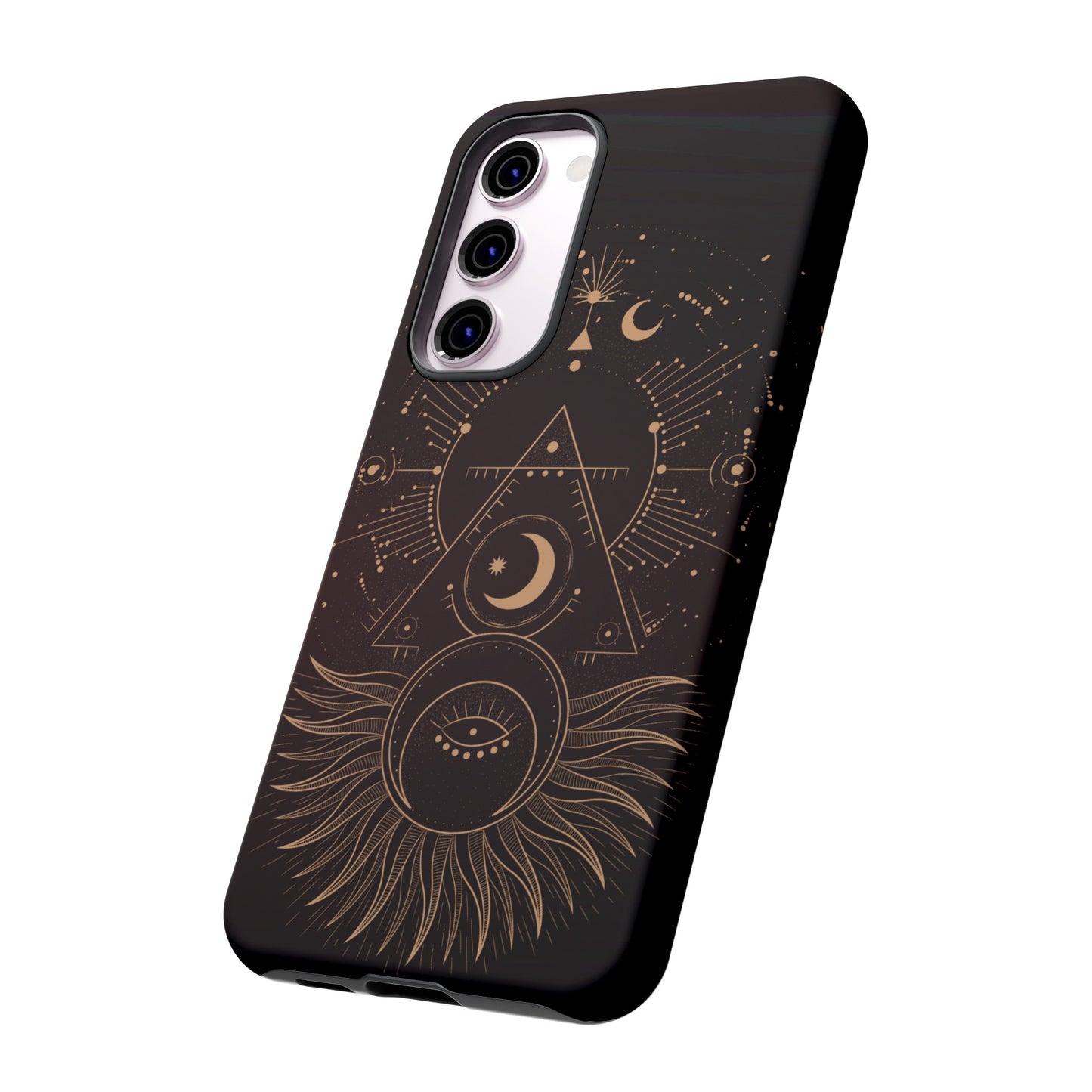 Cosmic Geometry Phone Case | iPhone 15 Plus/ Pro, 14, 13, 12| Google Pixel 7, Pro, 5| Samsung Galaxy S23 All Major Phone Models