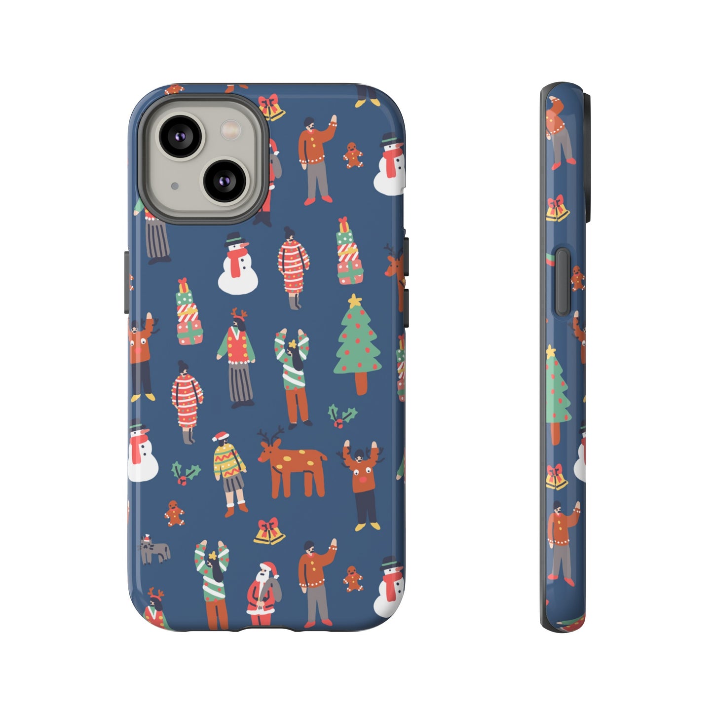 Christmas Party Wallpaper Phone Case | iPhone 15 Plus/ Pro, 14, 13, 12| Google Pixel 7, Pro, 5| Samsung Galaxy S23 All Major Phone Models