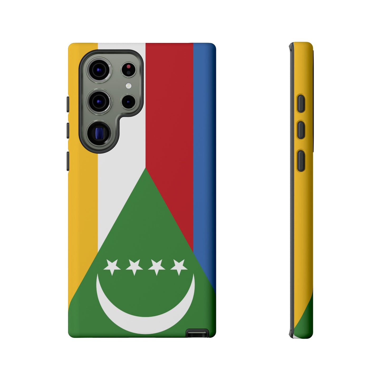 Comoros Flag Phone Case | iPhone 15 Plus/ Pro, 14, 13, 12| Google Pixel 7, Pro, 5| Samsung Galaxy S23 All Major Phone Models