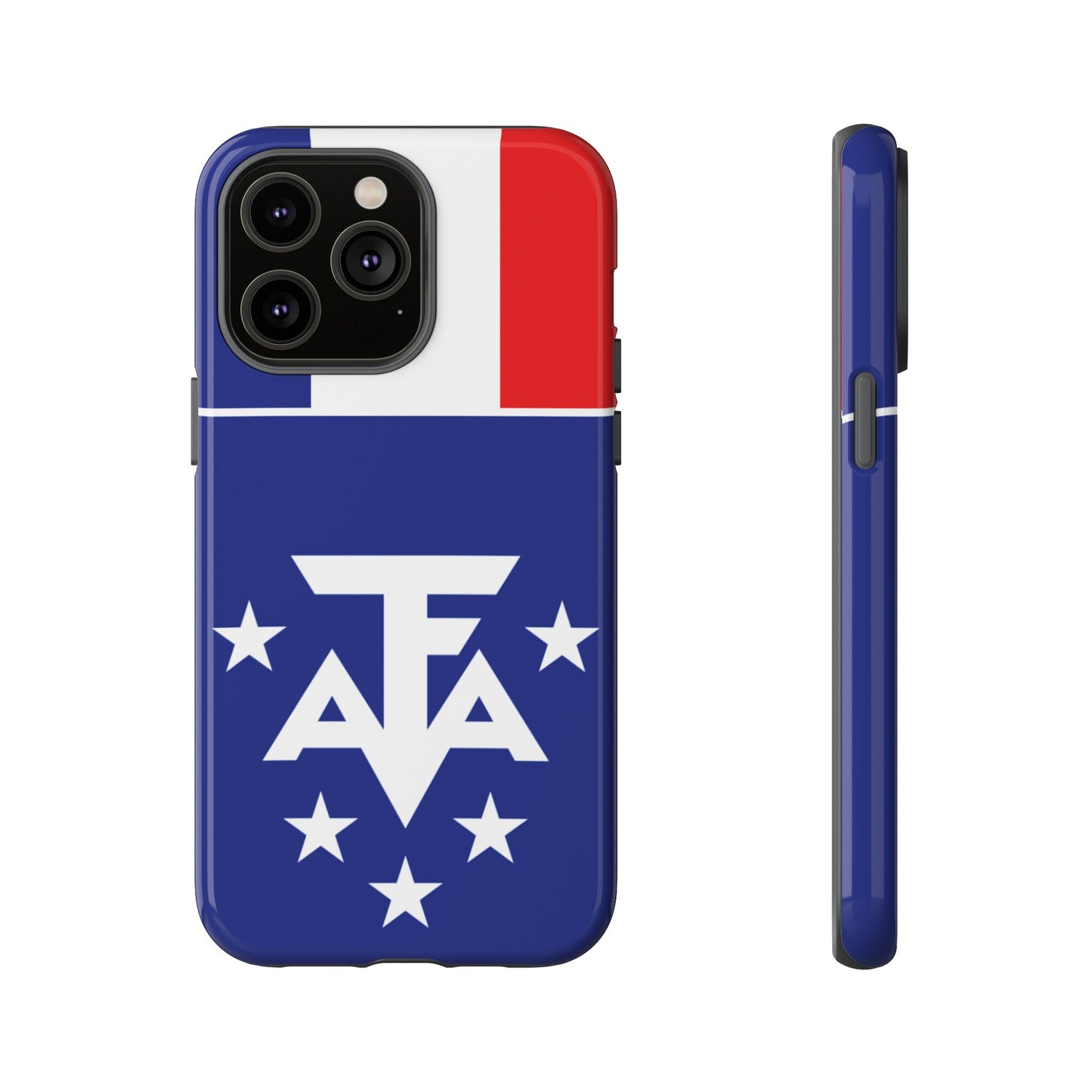 French Southern And Antarctic Lands Flag Phone Case | iPhone 15 Plus/ Pro, 14, 13, 12| Google Pixel 7, Pro, 5| Samsung Galaxy S23 All Major Phone Models