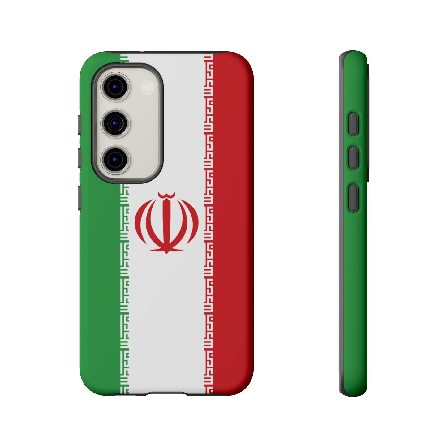 Iran Flag Phone Case | iPhone 15 Plus/ Pro, 14, 13, 12| Google Pixel 7, Pro, 5| Samsung Galaxy S23 All Major Phone Models