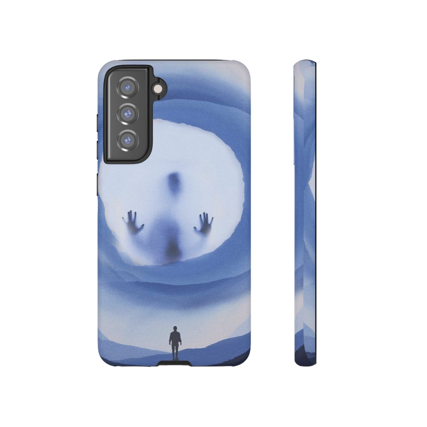 Alien Encounter Wallpaper Phone Case | iPhone 15 Plus/ Pro, 14, 13, 12| Google Pixel 7, Pro, 5| Samsung Galaxy S23 All Major Phone Models