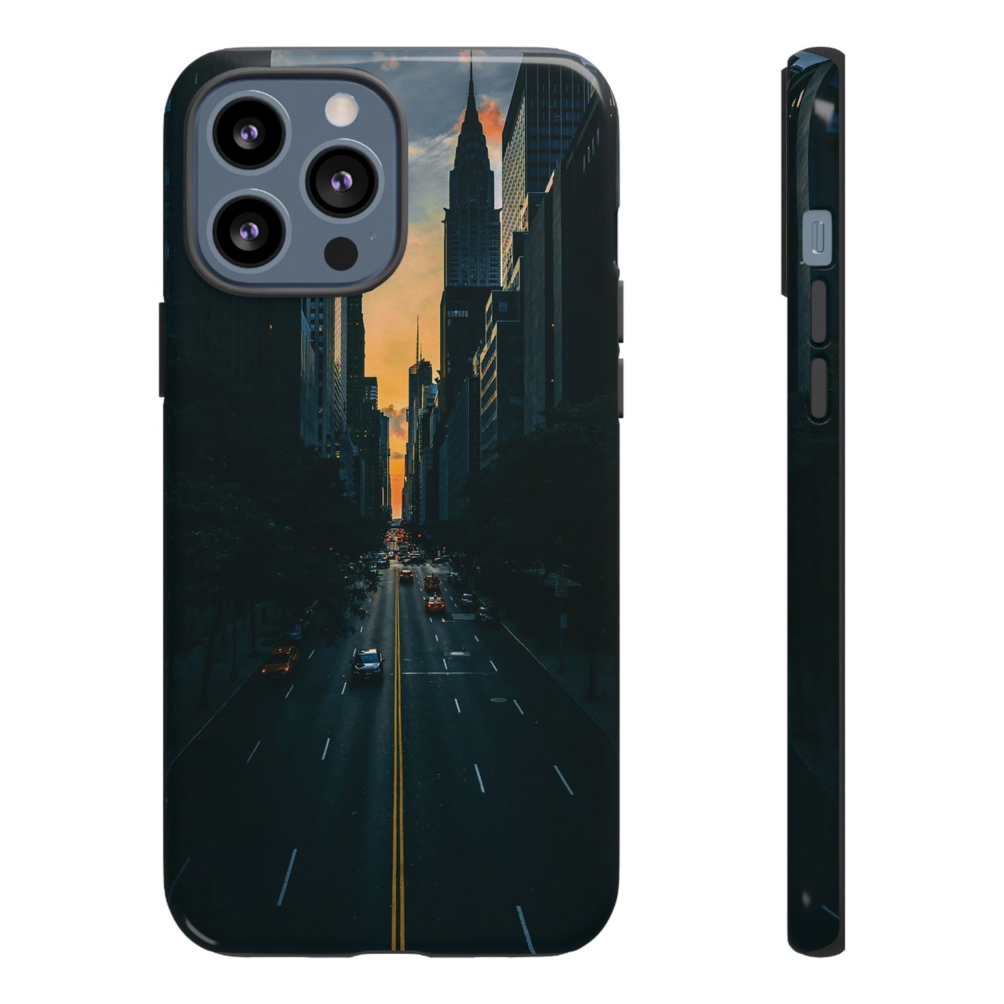 City Sunset Wallpaper Phone Case | iPhone 15 Plus/ Pro, 14, 13, 12| Google Pixel 7, Pro, 5| Samsung Galaxy S23 All Major Phone Models