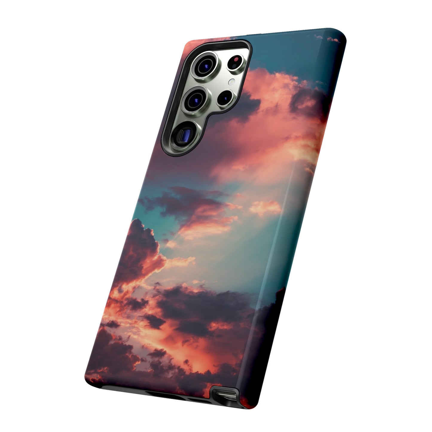 Violet Sky Wallpaper Phone Case | iPhone 15 Plus/ Pro, 14, 13, 12| Google Pixel 7, Pro, 5| Samsung Galaxy S23 All Major Phone Models