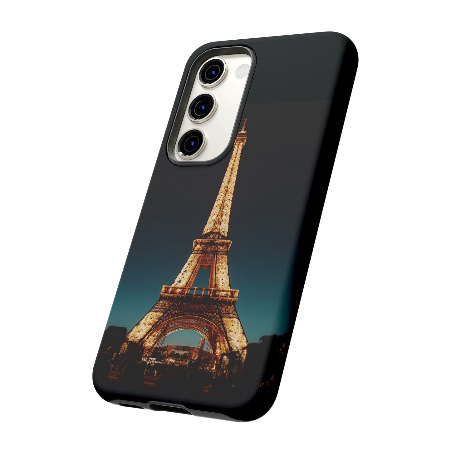 Night Eiffel Tower Phone Case | iPhone 15 Plus/ Pro, 14, 13, 12| Google Pixel 7, Pro, 5| Samsung Galaxy S23 All Major Phone Models