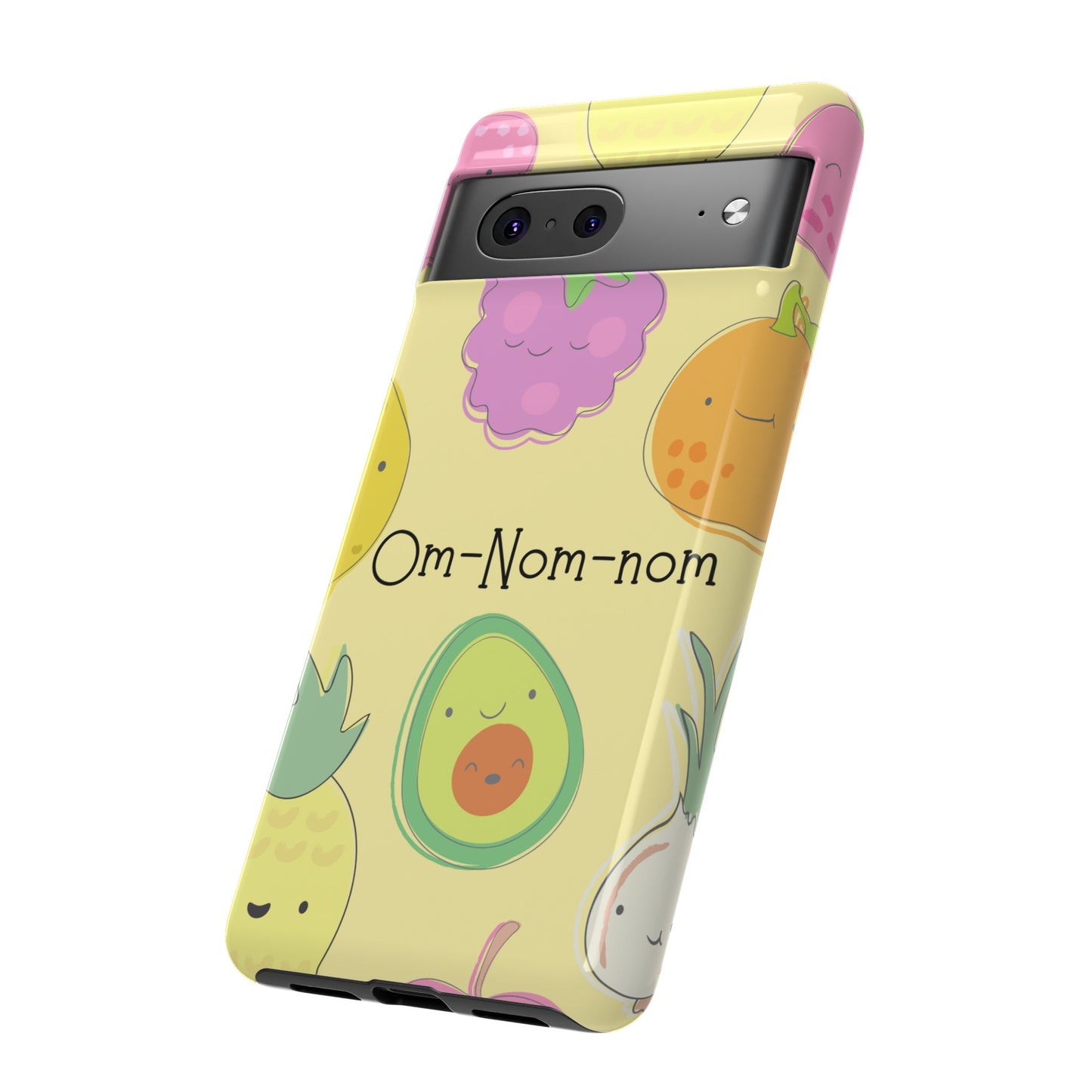 Om-Nom-Nom Phone Case | iPhone 15 Plus/ Pro, 14, 13, 12| Google Pixel 7, Pro, 5| Samsung Galaxy S23 All Major Phone Models