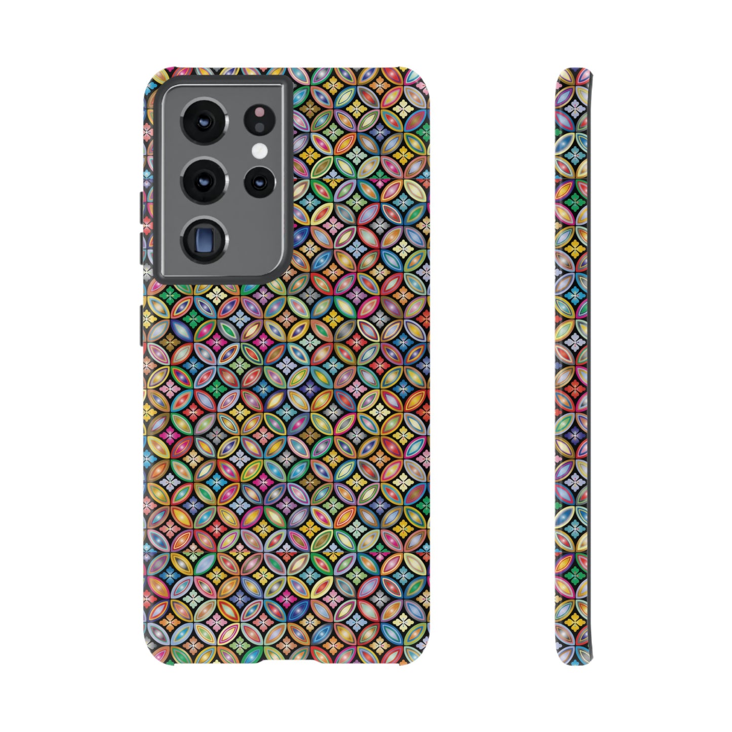 Geometric Pattern Wallpaper Phone Case | iPhone 15 Plus/ Pro, 14, 13, 12| Google Pixel 7, Pro, 5| Samsung Galaxy S23 All Major Phone Models