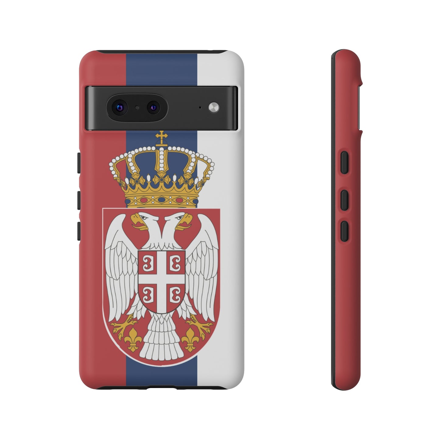 Serbia Flag Phone Case | iPhone 15 Plus/ Pro, 14, 13, 12| Google Pixel 7, Pro, 5| Samsung Galaxy S23 All Major Phone Models