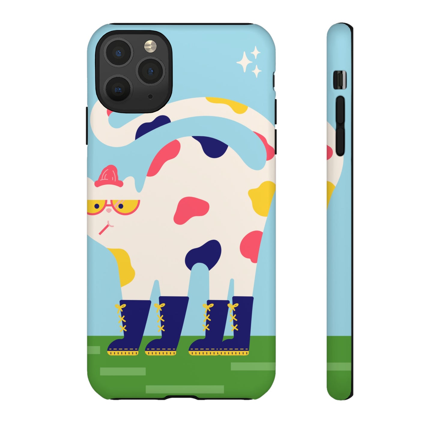 Rainboot Cat Phone Case | iPhone 15 Plus/ Pro, 14, 13, 12| Google Pixel 7, Pro, 5| Samsung Galaxy S23 All Major Phone Models