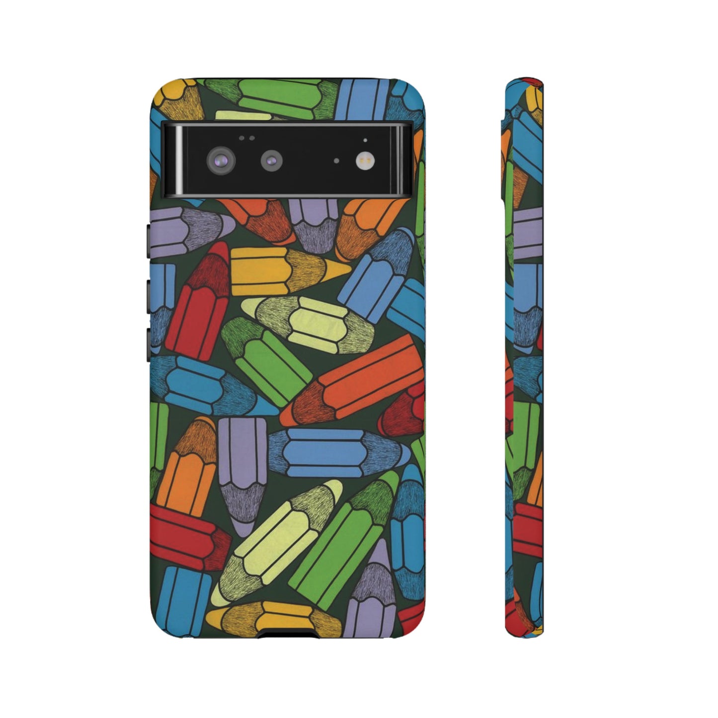 Pencil Wallpaper Phone Case | iPhone 15 Plus/ Pro, 14, 13, 12| Google Pixel 7, Pro, 5| Samsung Galaxy S23 All Major Phone Models