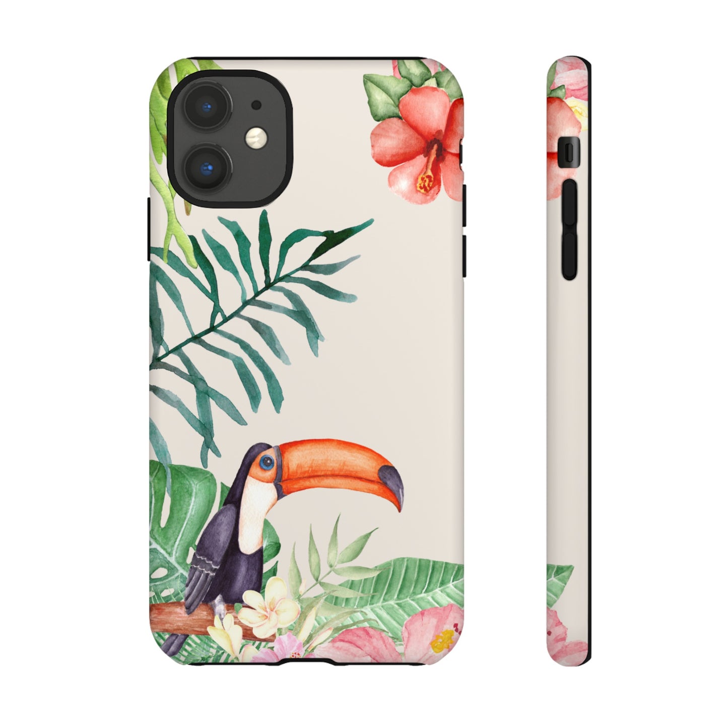 Tucan Wallpaper Phone Case | iPhone 15 Plus/ Pro, 14, 13, 12| Google Pixel 7, Pro, 5| Samsung Galaxy S23 All Major Phone Models