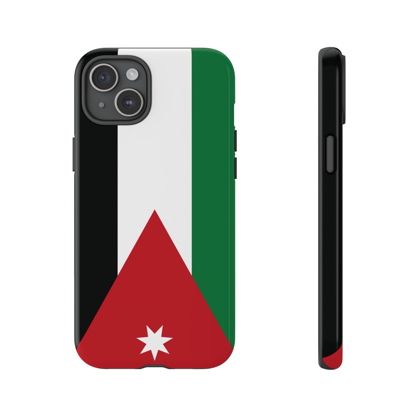 Jordan Flag Phone Case |iPhone 15 Plus/ Pro, 14, 13, 12|Google Pixel 7, Pro, 5| Samsung Galaxy S23 All Major Phone Models