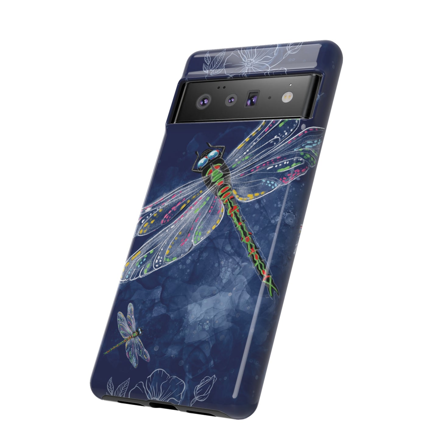 Dragonfly Wallpaper Phone Case | iPhone 15 Plus/ Pro, 14, 13, 12| Google Pixel 7, Pro, 5| Samsung Galaxy S23 All Major Phone Models