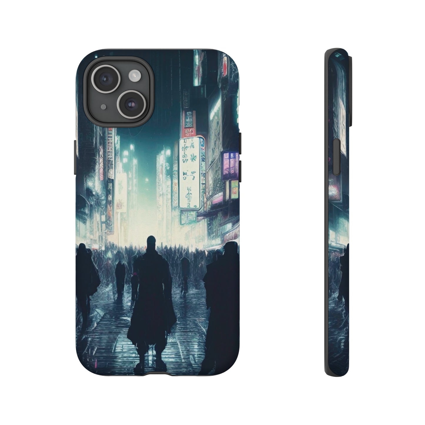 Strangers in the City Wallpaper Phone Case | iPhone 15 Plus/ Pro, 14, 13, 12| Google Pixel 7, Pro, 5| Samsung Galaxy S23 All Major Phone Models