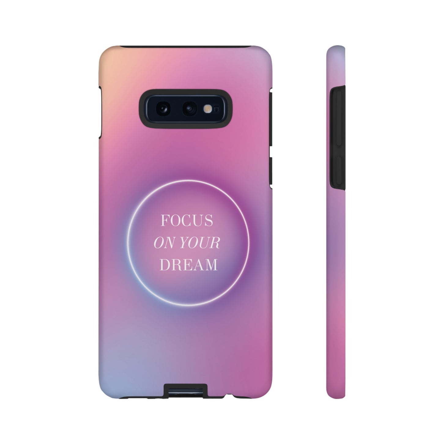 Focus On Your Dream Wallpaper Phone Case | iPhone 15 Plus/ Pro, 14, 13, 12| Google Pixel 7, Pro, 5| Samsung Galaxy S23 All Major Phone Models