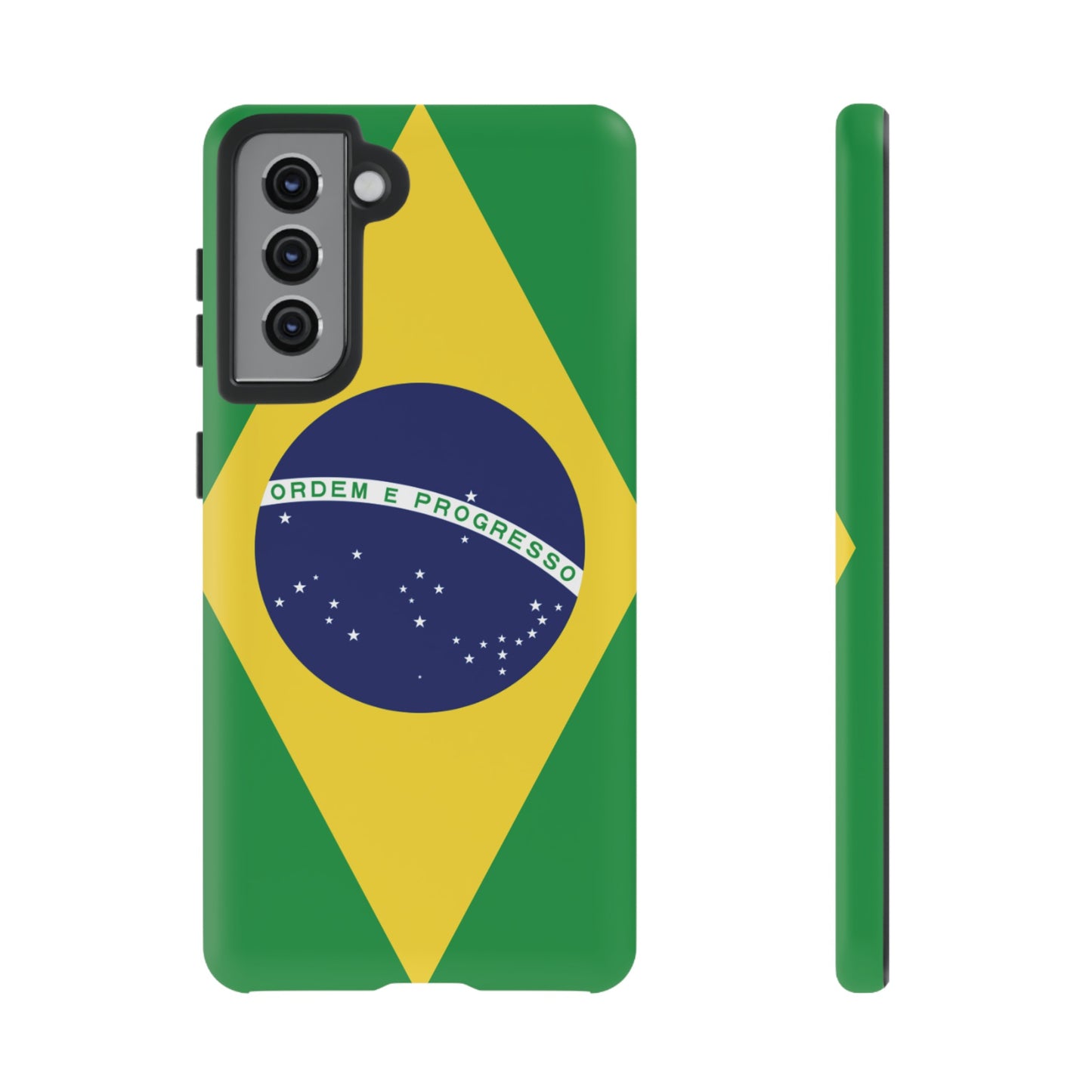 Brazil Flag Phone Case | iPhone 15 Plus/ Pro, 14, 13, 12| Google Pixel 7, Pro, 5| Samsung Galaxy S23 All Major Phone Models