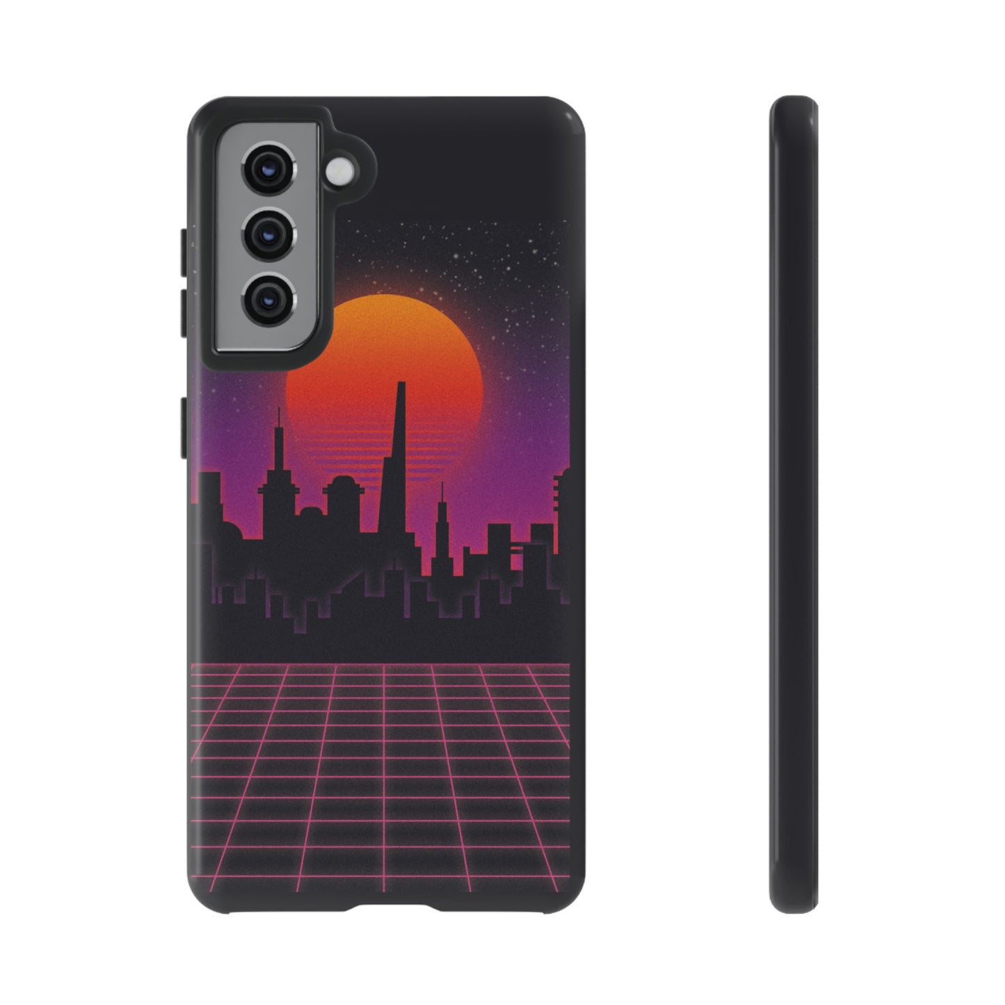 Retro City Phone Case | iPhone 15 Plus/ Pro, 14, 13, 12| Google Pixel 7, Pro, 5| Samsung Galaxy S23 All Major Phone Models