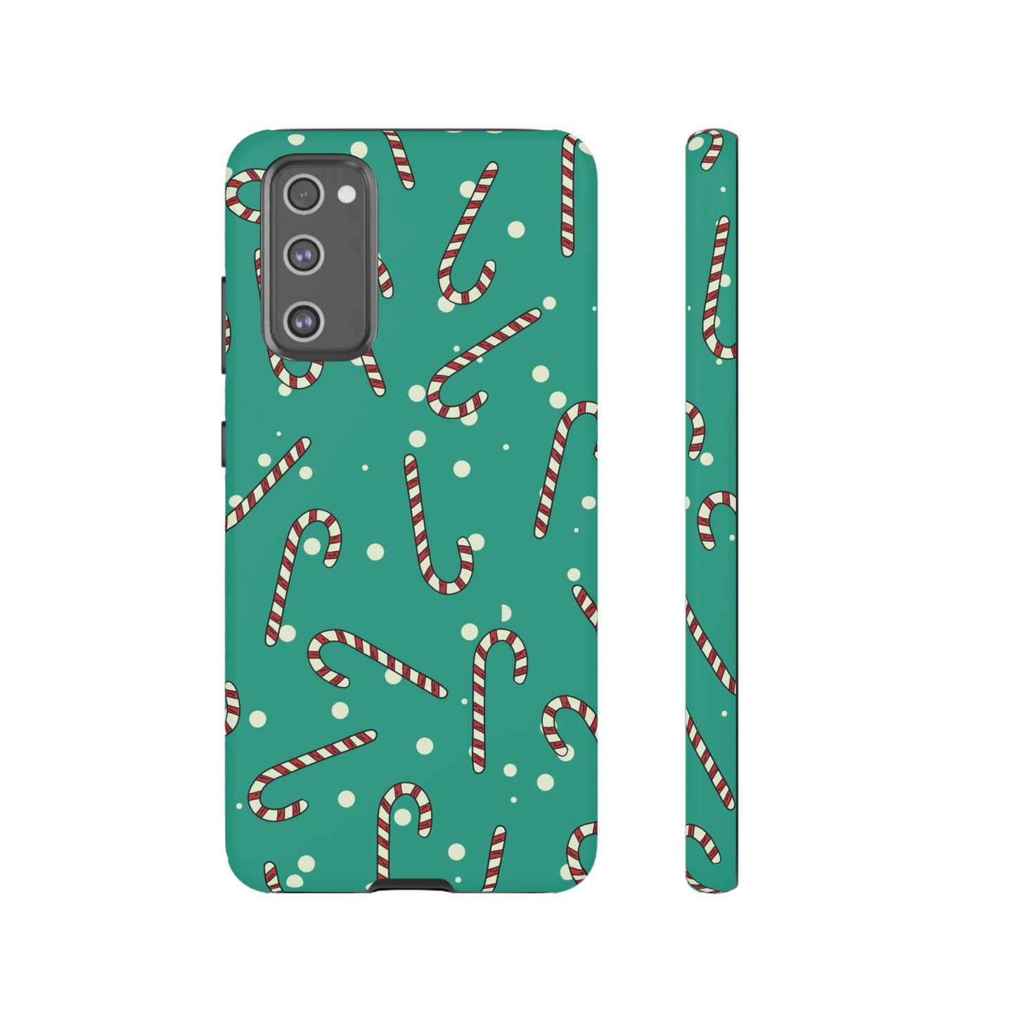 Candycane Wallpaper Phone Case | iPhone 15 Plus/ Pro, 14, 13, 12| Google Pixel 7, Pro, 5| Samsung Galaxy S23 All Major Phone Models