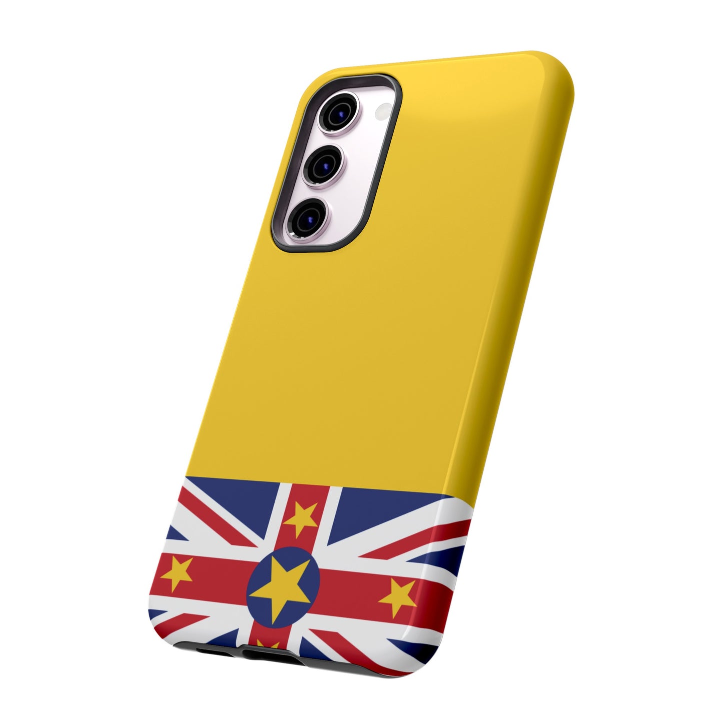 Niue New Zealand Flag Phone Case | iPhone 15 Plus/ Pro, 14, 13, 12| Google Pixel 7, Pro, 5| Samsung Galaxy S23 All Major Phone Models