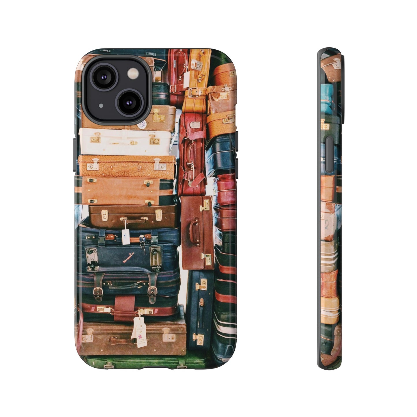 Suitcase Wallpaper Phone Case | iPhone 15 Plus/ Pro, 14, 13, 12| Google Pixel 7, Pro, 5| Samsung Galaxy S23 All Major Phone Models