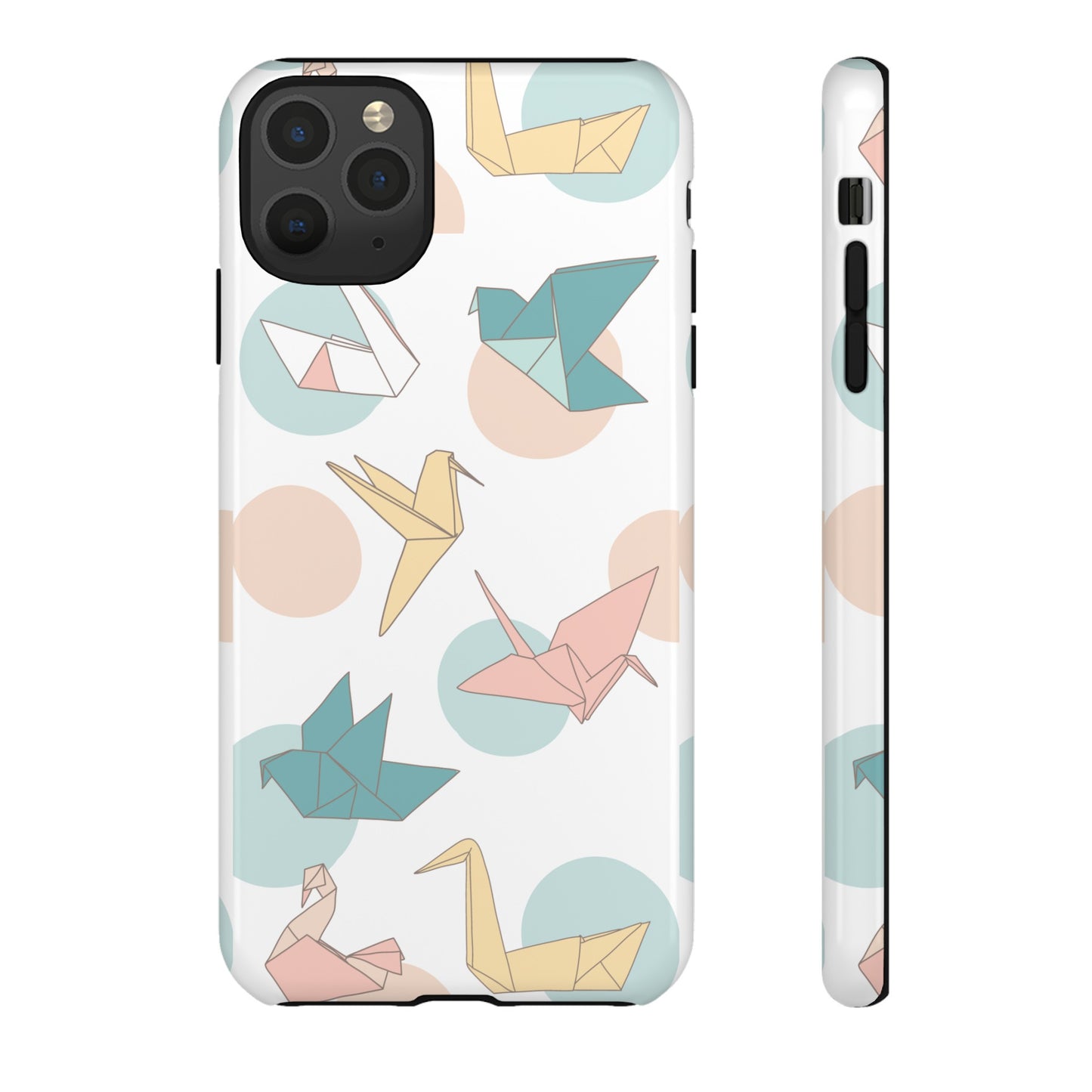 Origami Wallpaper Phone Case | iPhone 15 Plus/ Pro, 14, 13, 12| Google Pixel 7, Pro, 5| Samsung Galaxy S23 All Major Phone Models