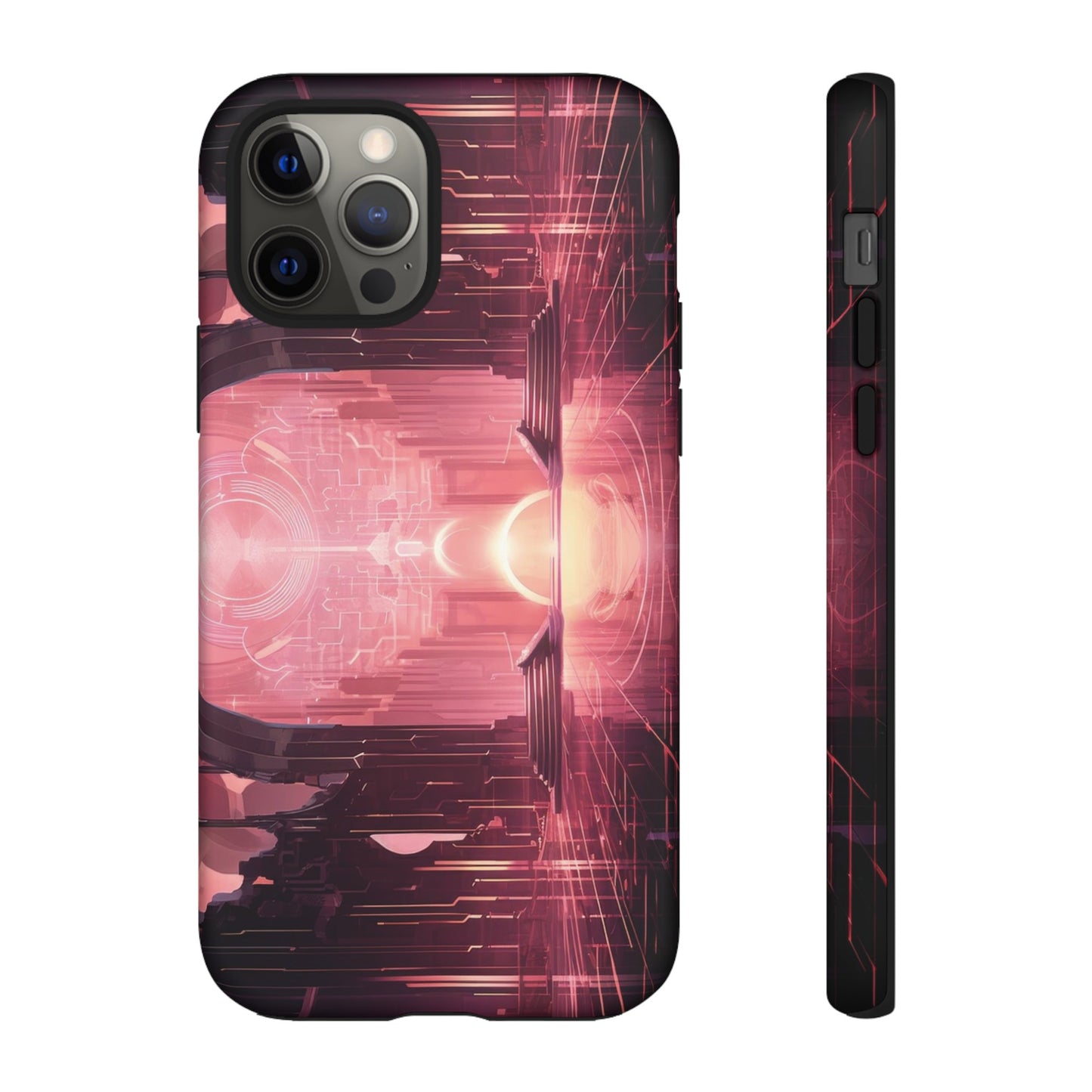 Sci-Fi Hall Wallpaper Phone Case | iPhone 15 Plus/ Pro, 14, 13, 12| Google Pixel 7, Pro, 5| Samsung Galaxy S23 All Major Phone Models