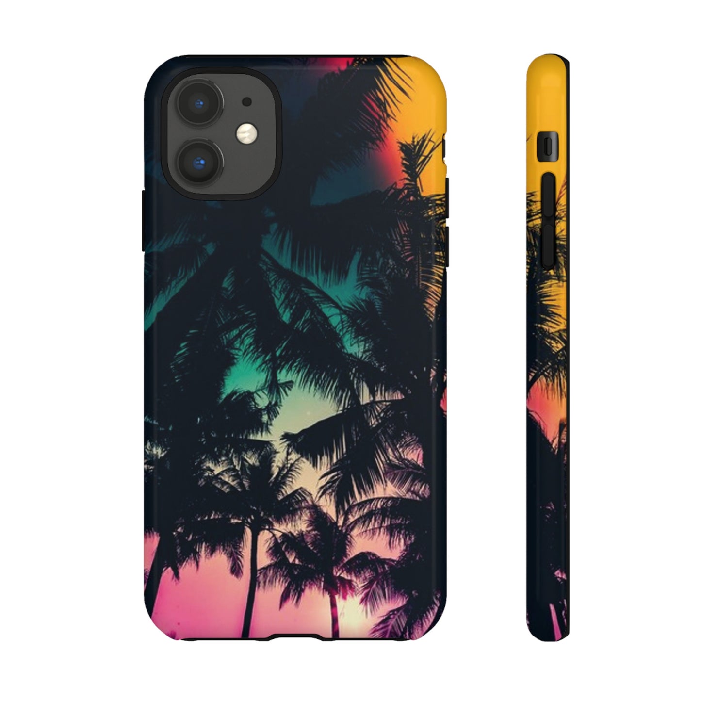 Palm Trees Wallpaper Phone Case | iPhone 15 Plus/ Pro, 14, 13, 12| Google Pixel 7, Pro, 5| Samsung Galaxy S23 All Major Phone Models