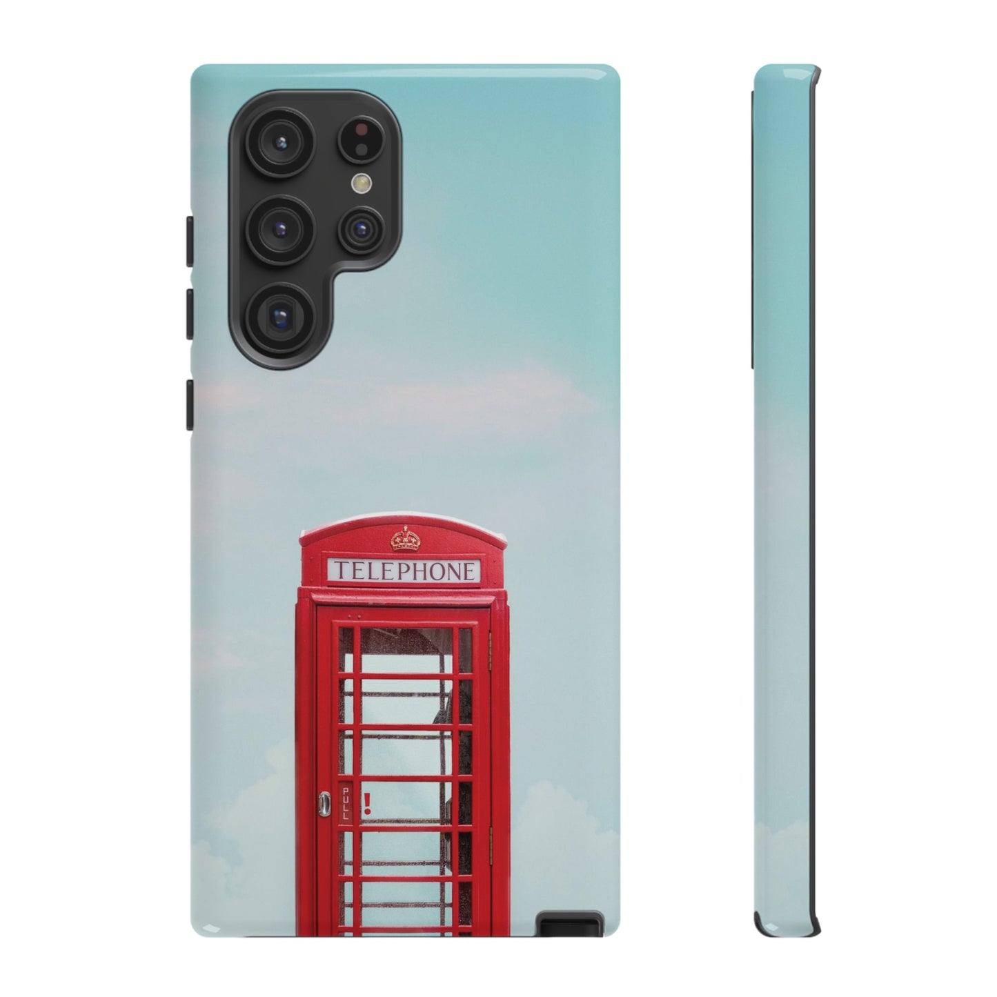 Telephone Booth Wallpaper Phone Case |iPhone 15 Plus/ Pro, 14, 13, 12|Google Pixel 7, Pro, 5| Samsung Galaxy S23 All Major Phone Models