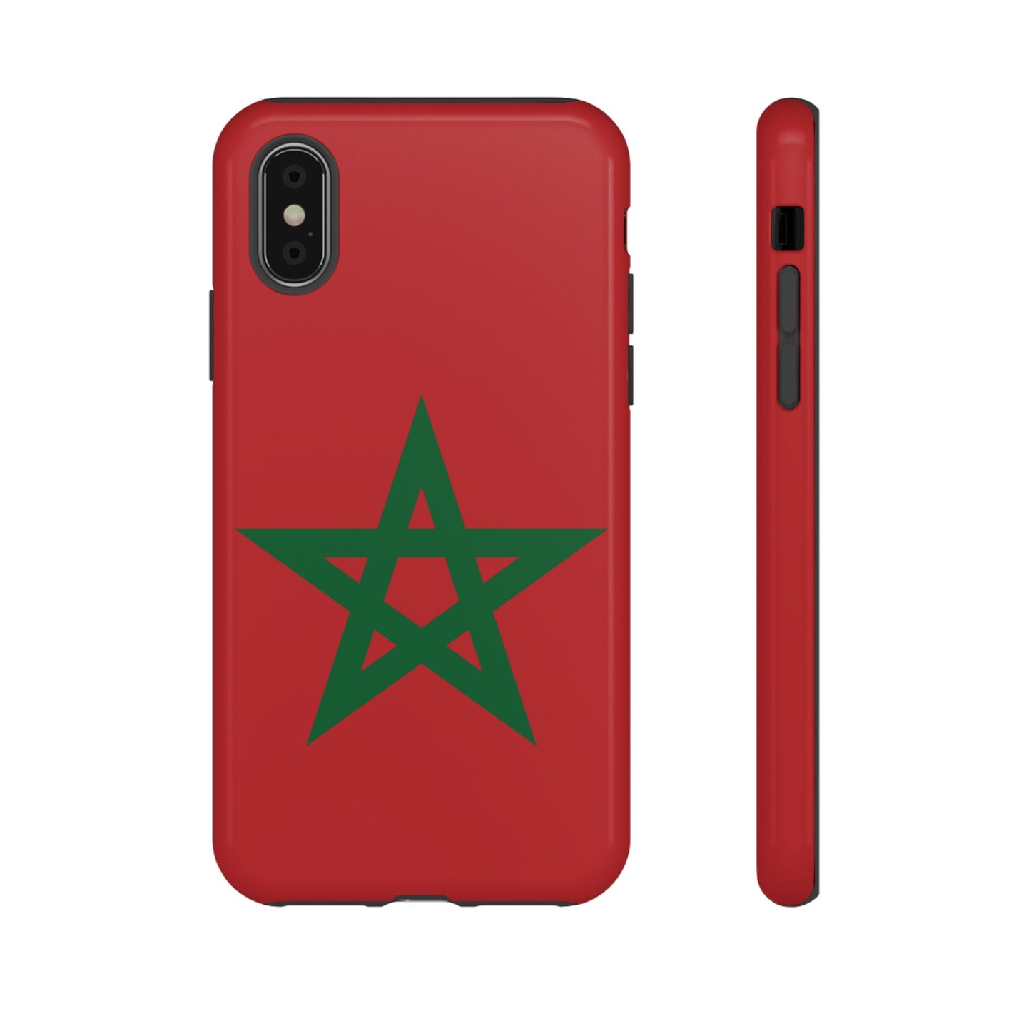 Morocco Flag Phone Case | iPhone 15 Plus/ Pro, 14, 13, 12| Google Pixel 7, Pro, 5| Samsung Galaxy S23 All Major Phone Models