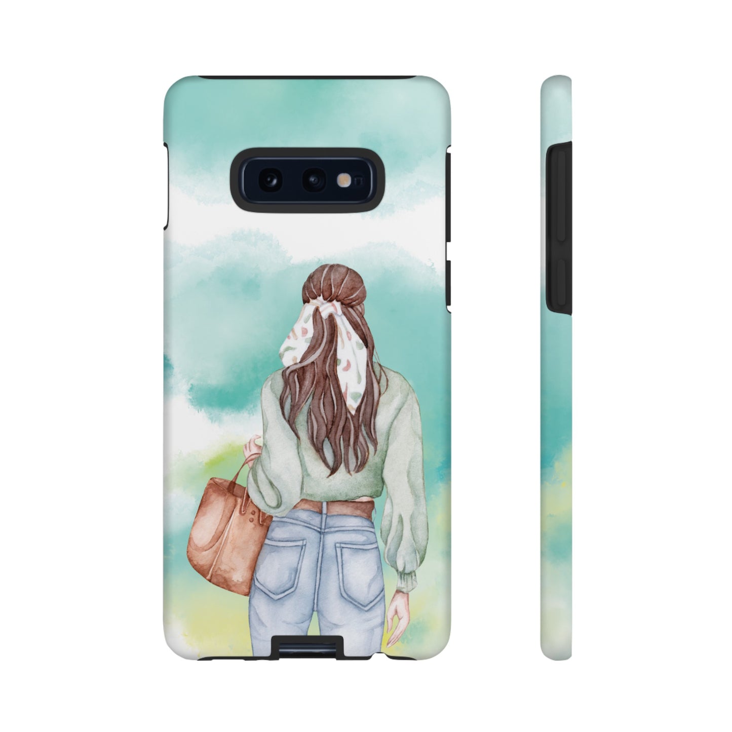 Girl Wallpaper Phone Case | iPhone 15 Plus/ Pro, 14, 13, 12| Google Pixel 7, Pro, 5| Samsung Galaxy S23 All Major Phone Models