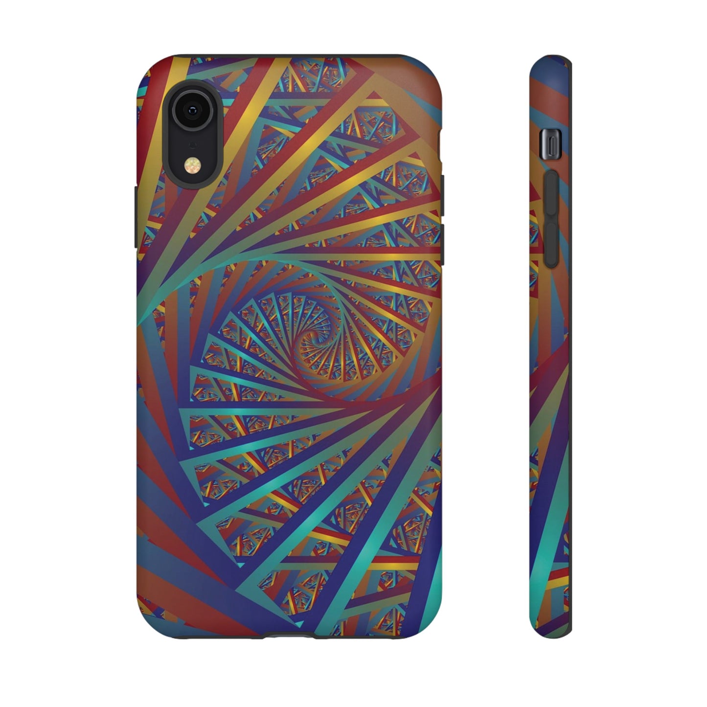 Colourful Spiral Wallpaper Phone Case | iPhone 15 Plus/ Pro, 14, 13, 12| Google Pixel 7, Pro, 5| Samsung Galaxy S23 All Major Phone Models