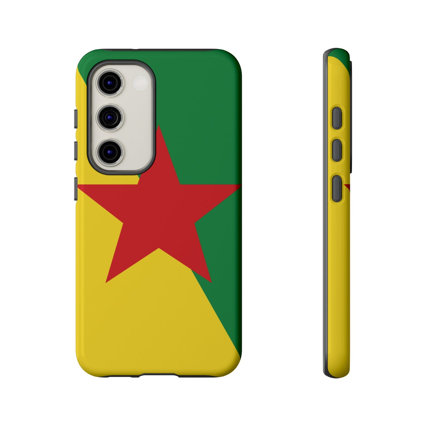 French Guiana Flag (France) Phone Case | iPhone 15 Plus/ Pro, 14, 13, 12| Google Pixel 7, Pro, 5| Samsung Galaxy S23 All Major Phone Models