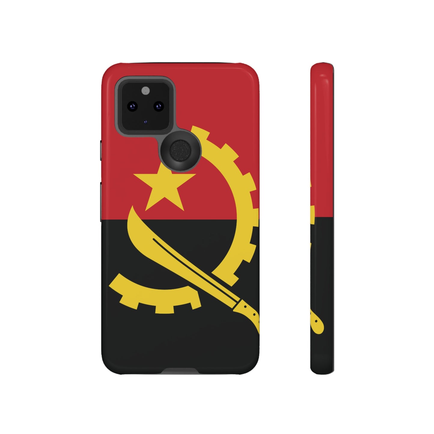 Angola Flag Phone Case | iPhone 15 Plus/ Pro, 14, 13, 12| Google Pixel 7, Pro, 5| Samsung Galaxy S23 All Major Phone Models