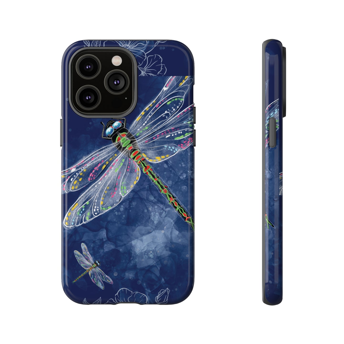 Dragonfly Wallpaper Phone Case | iPhone 15 Plus/ Pro, 14, 13, 12| Google Pixel 7, Pro, 5| Samsung Galaxy S23 All Major Phone Models