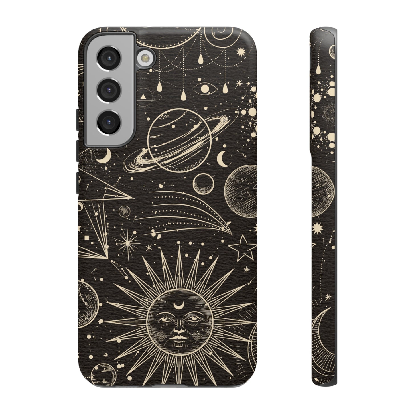 Golden Universe Wallpaper Phone Case | iPhone 15 Plus/ Pro, 14, 13, 12| Google Pixel 7, Pro, 5| Samsung Galaxy S23 All Major Phone Models