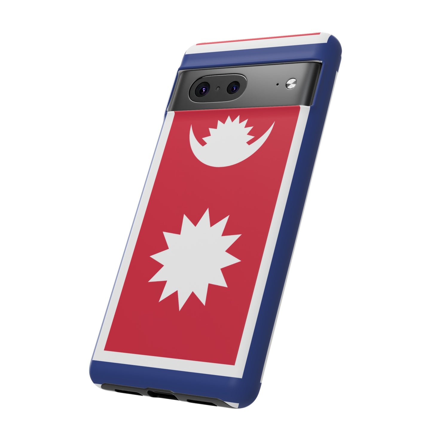 Nepal Flag Phone Case | iPhone 15 Plus/ Pro, 14, 13, 12| Google Pixel 7, Pro, 5| Samsung Galaxy S23 All Major Phone Models