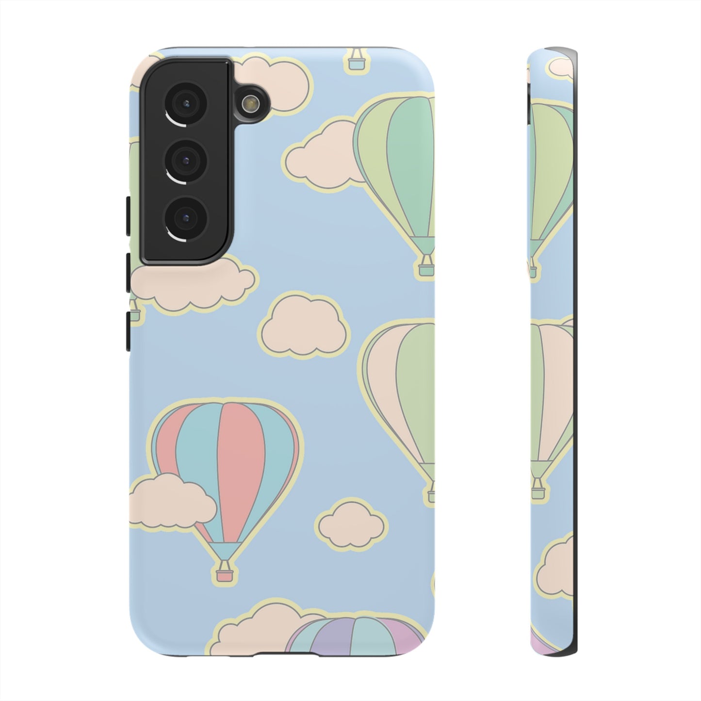 Hot Air Balloon Wallpaper Phone Case | iPhone 15 Plus/ Pro, 14, 13, 12| Google Pixel 7, Pro, 5| Samsung Galaxy S23 All Major Phone Models