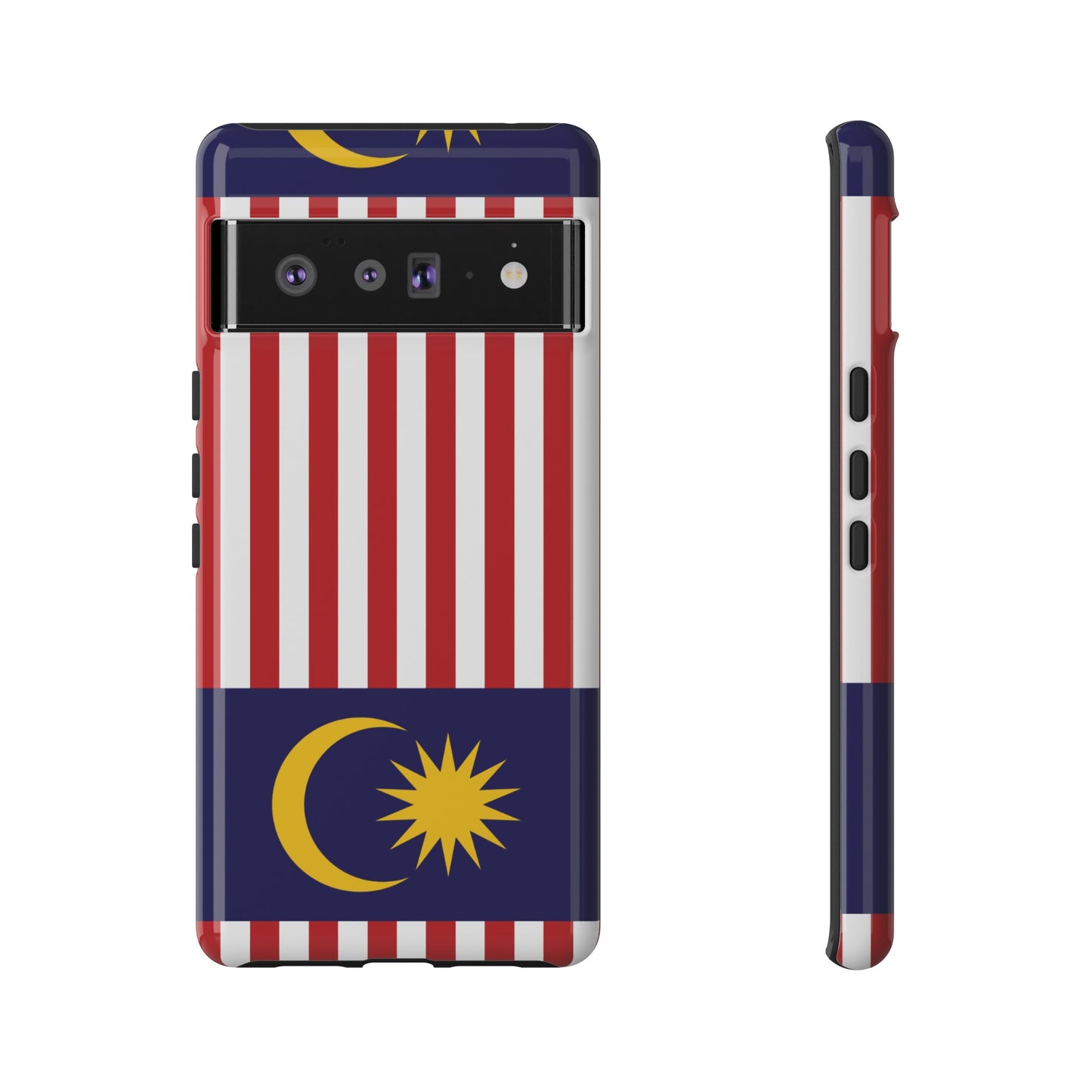 Malaysia Flag Phone Case | iPhone 15 Plus/ Pro, 14, 13, 12| Google Pixel 7, Pro, 5| Samsung Galaxy S23 All Major Phone Models