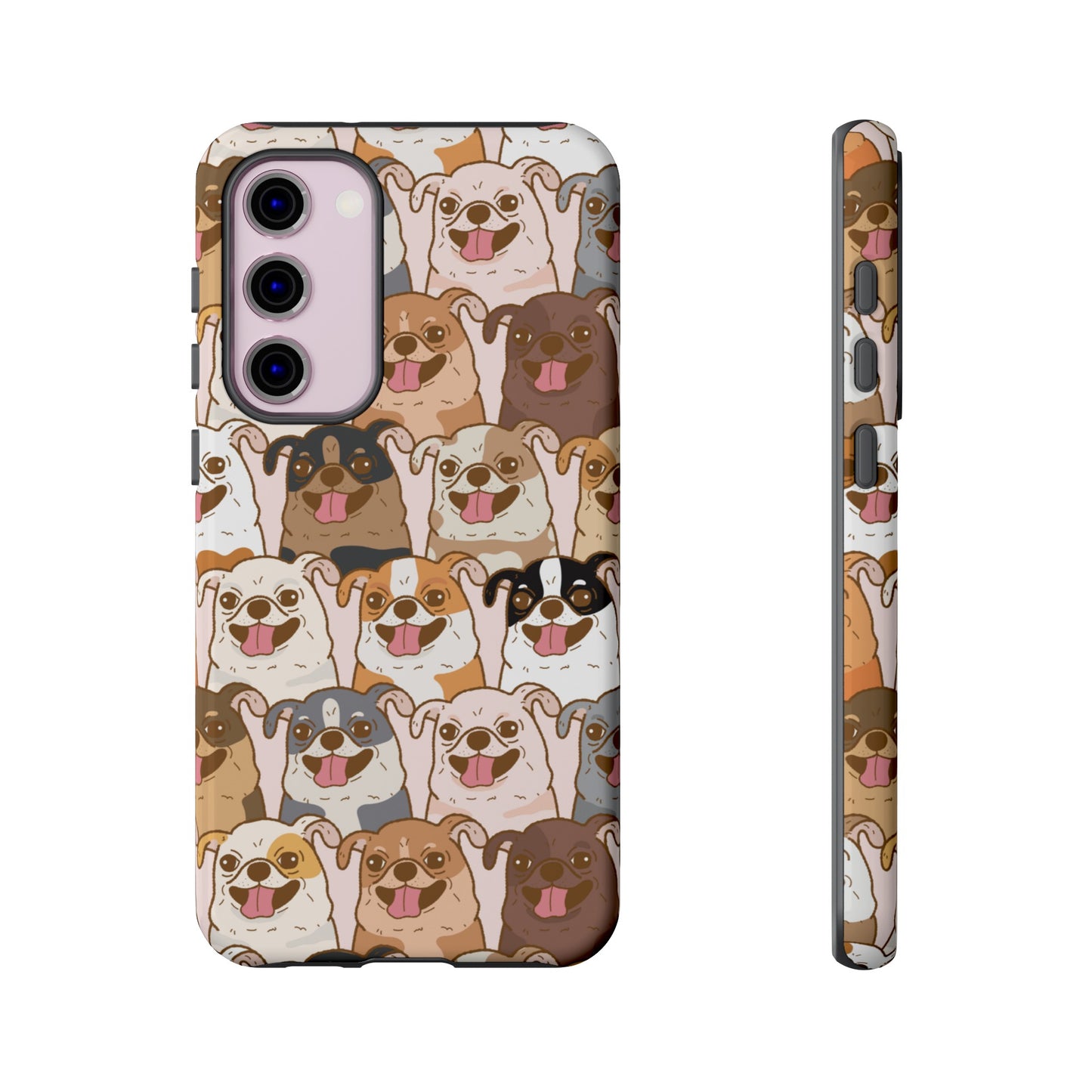 Dog Line Up Phone Case | iPhone 15 Plus/ Pro, 14, 13, 12| Google Pixel 7, Pro, 5| Samsung Galaxy S23 All Major Phone Models