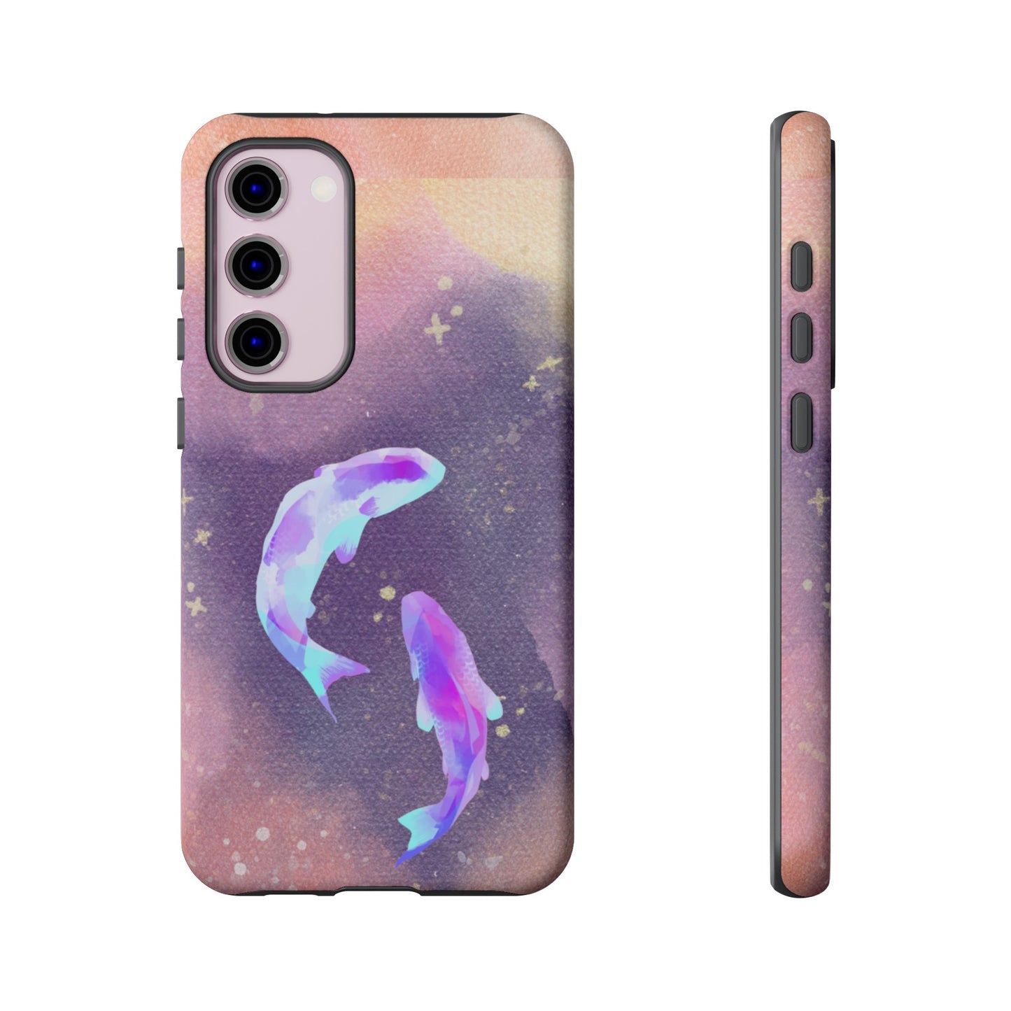 Cosmic Koi Phone Case | iPhone 15 Plus/ Pro, 14, 13, 12| Google Pixel 7, Pro, 5| Samsung Galaxy S23 All Major Phone Models