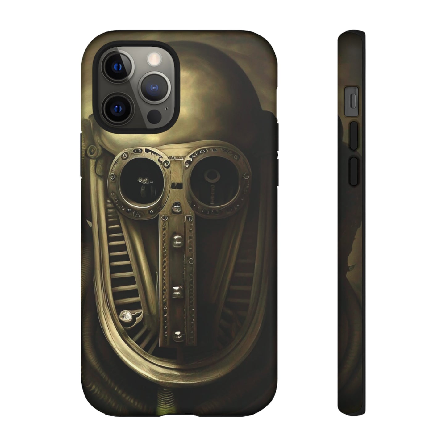 Sci-Fi Helmet Wallpaper Phone Case | iPhone 15 Plus/ Pro, 14, 13, 12| Google Pixel 7, Pro, 5| Samsung Galaxy S23 All Major Phone Models