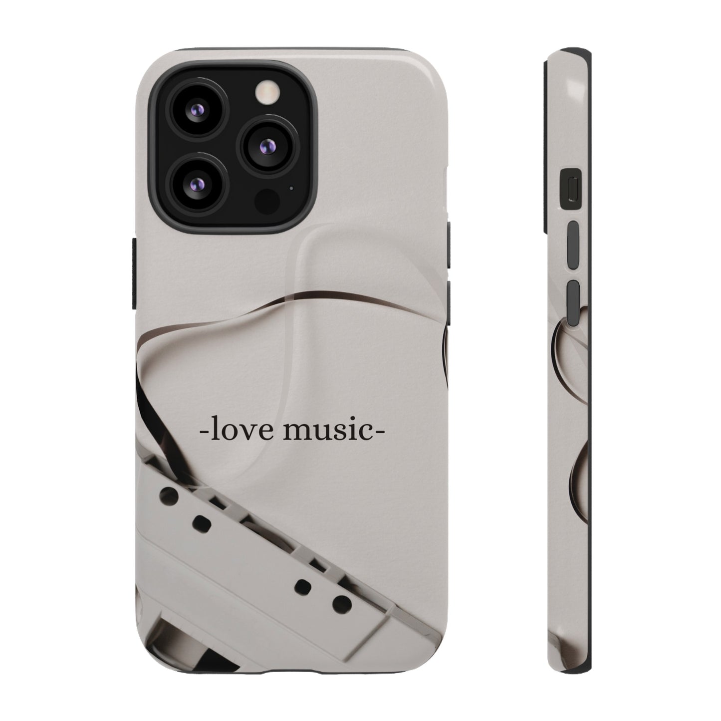 Love Music Wallpaper Phone Case | iPhone 15 Plus/ Pro, 14, 13, 12| Google Pixel 7, Pro, 5| Samsung Galaxy S23 All Major Phone Models