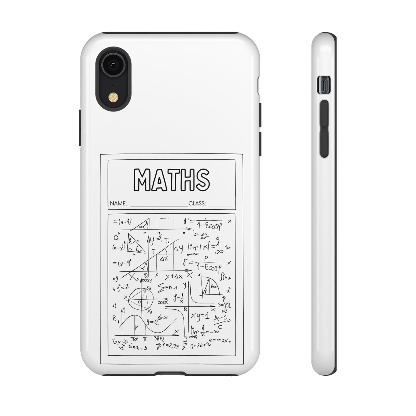 Maths Class Wallpaper Phone Case | iPhone 15 Plus/ Pro, 14, 13, 12| Google Pixel 7, Pro, 5| Samsung Galaxy S23 All Major Phone Models